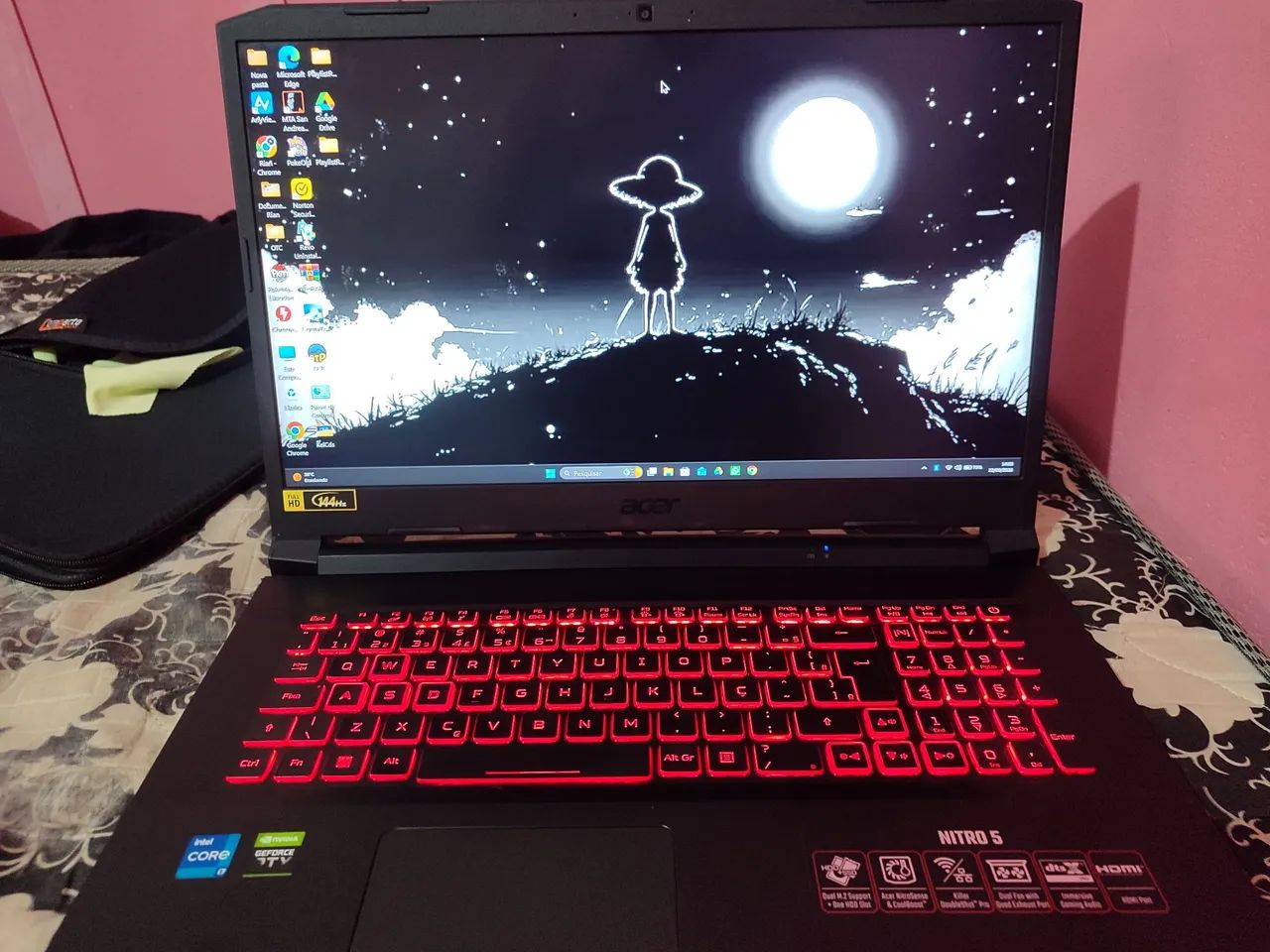 NOTEBOOK GAMER - NITRO 5 - 17.3? - 144Hz - i7 - RTX 3050 - Foto 2
