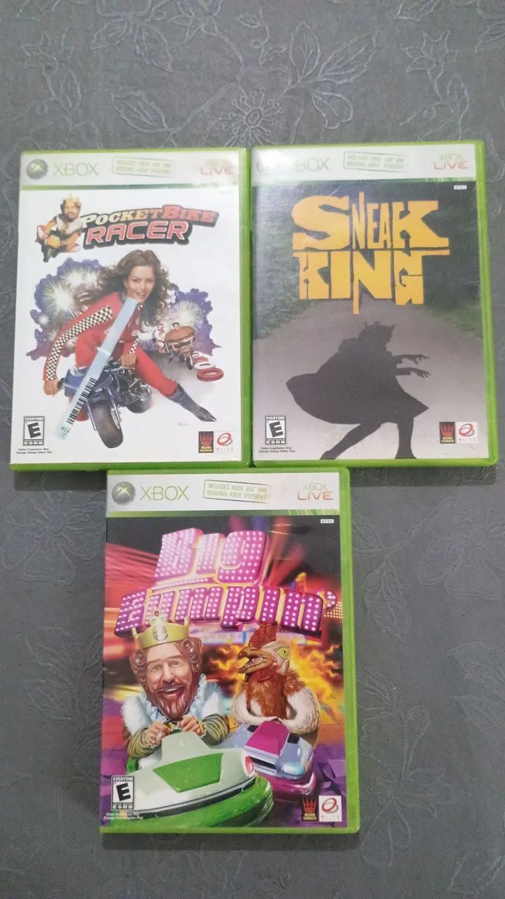 Xbox 360 jogos.