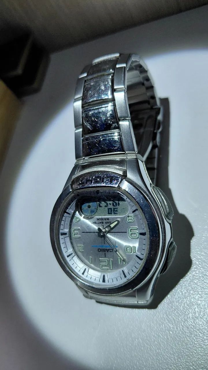 Vendo Relógio Casio AQ 180W - Foto 4