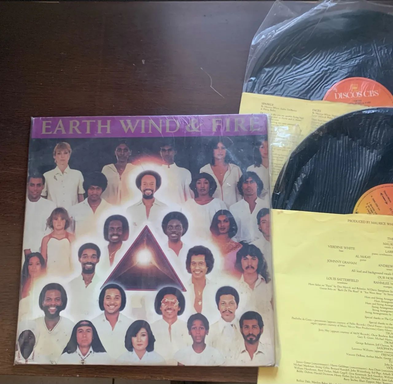 Lp Earth Wind and Fire duplo -Faces 