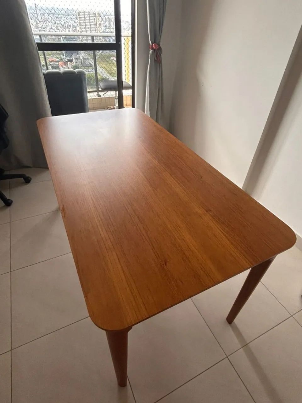 Mesa de Jantar Kasa Decor 6 Lugares - Foto 4