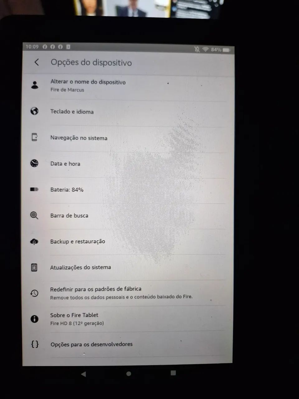 Tablet Amazon fire
