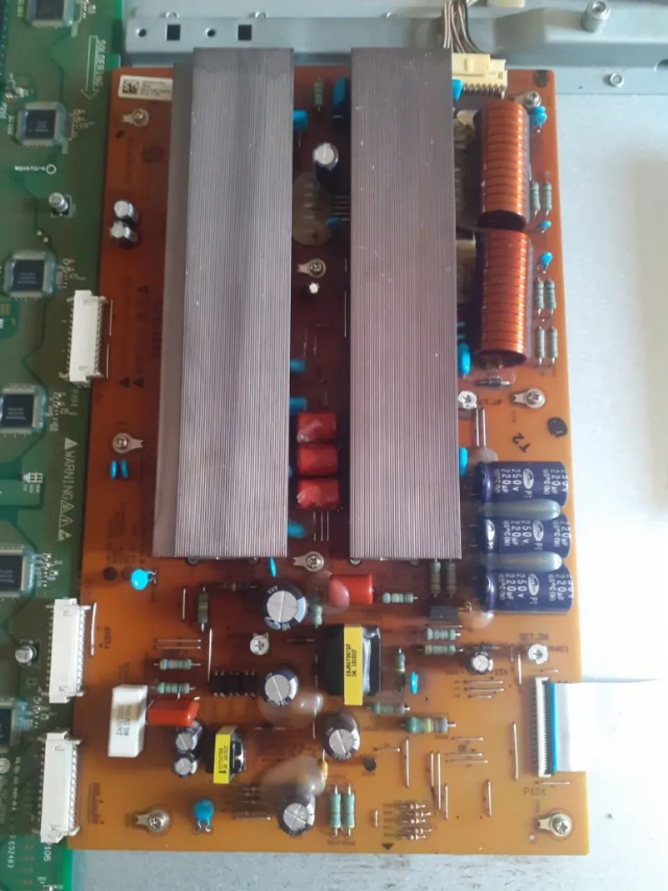 VENDO PLACAS DA TV DE PLASMA LG 42 POLEGADAS MODELO 42PW350B - Foto 2