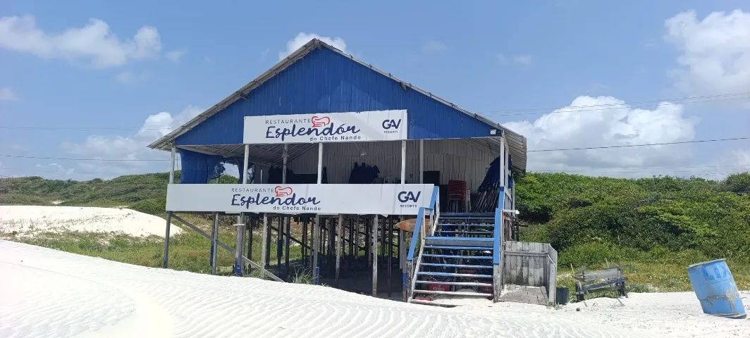 Barraca na praia do atalaia 