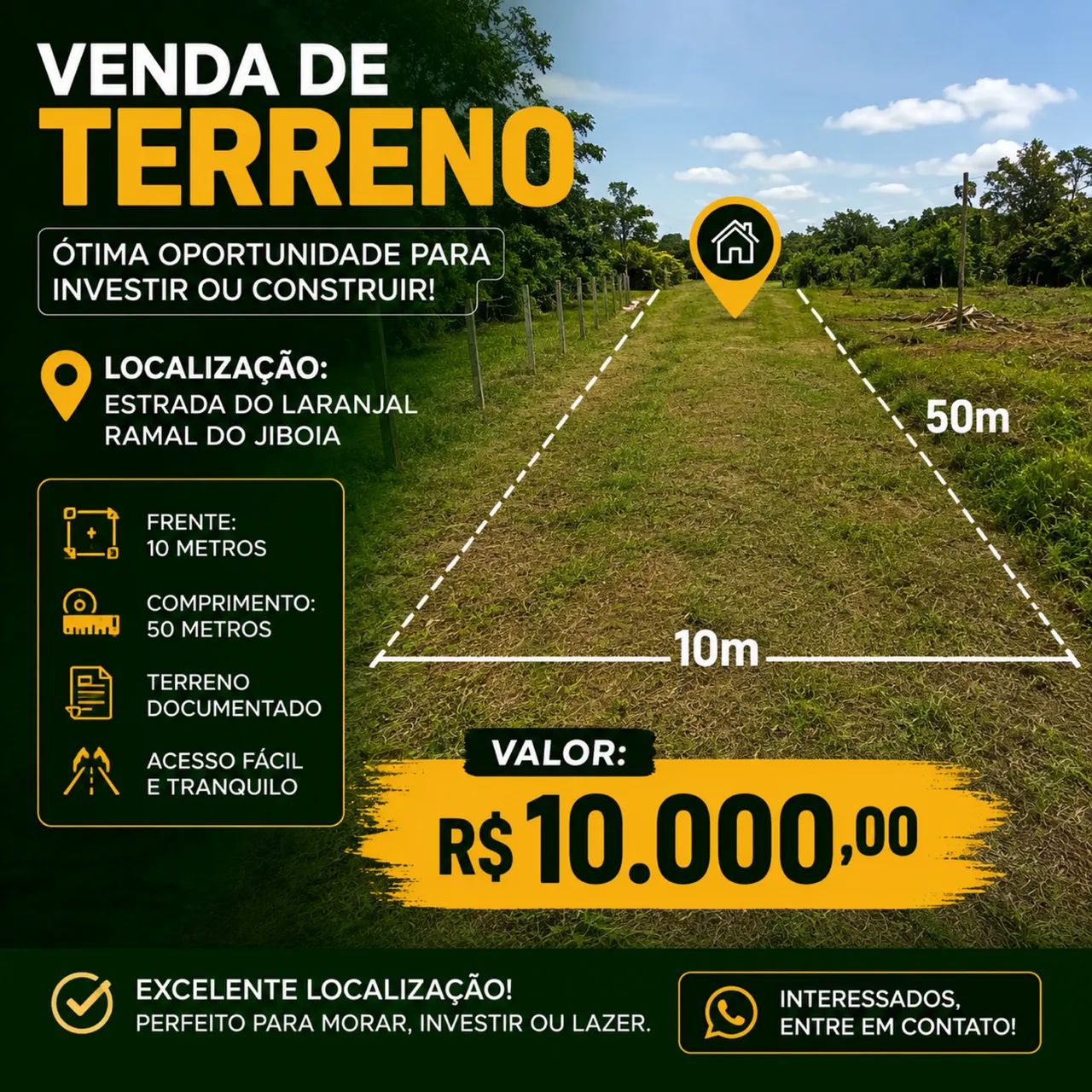 Terreno para seu lar 