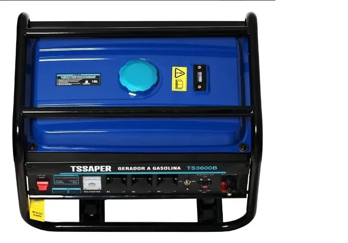 Gerador de Energia a Gasolina 3,5 kva Monofásico com tecnologia AVR 110/220V bivolt Tssape - Foto 3