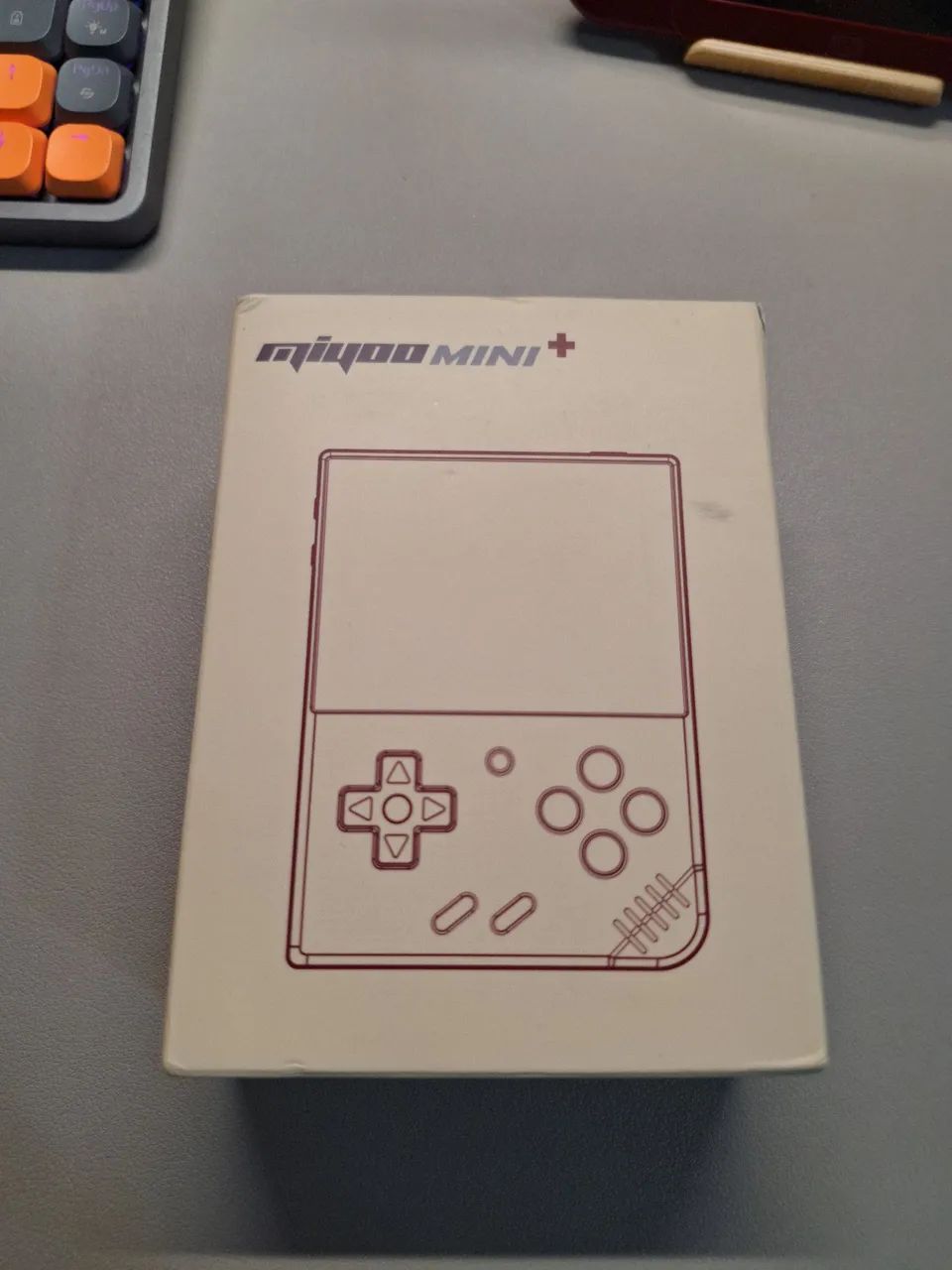 Miyoo mini plus - edição com relógio interno, cartão de 64GB com jogos e capinha - Foto 5