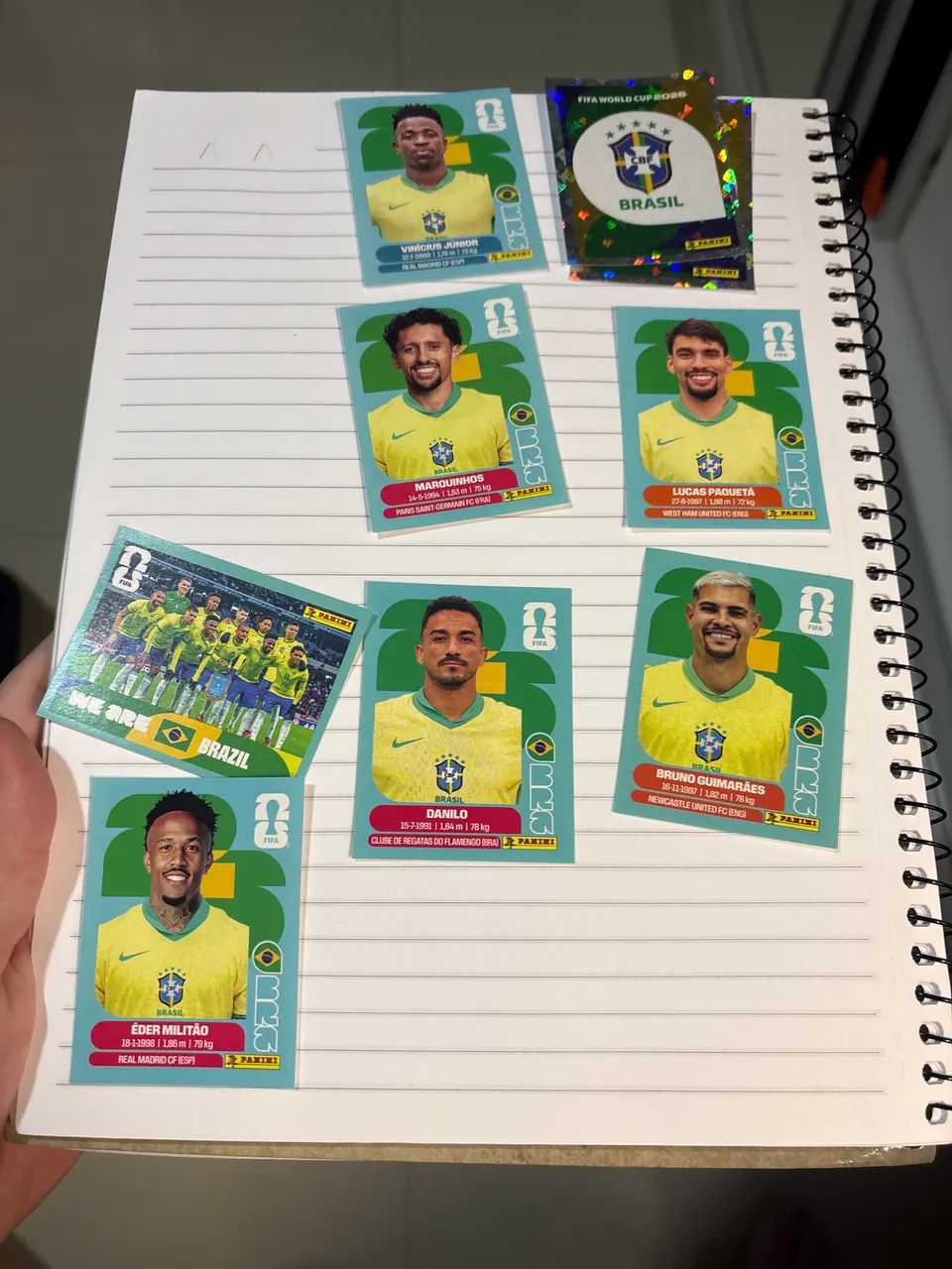 Figurinhas do Brasil 