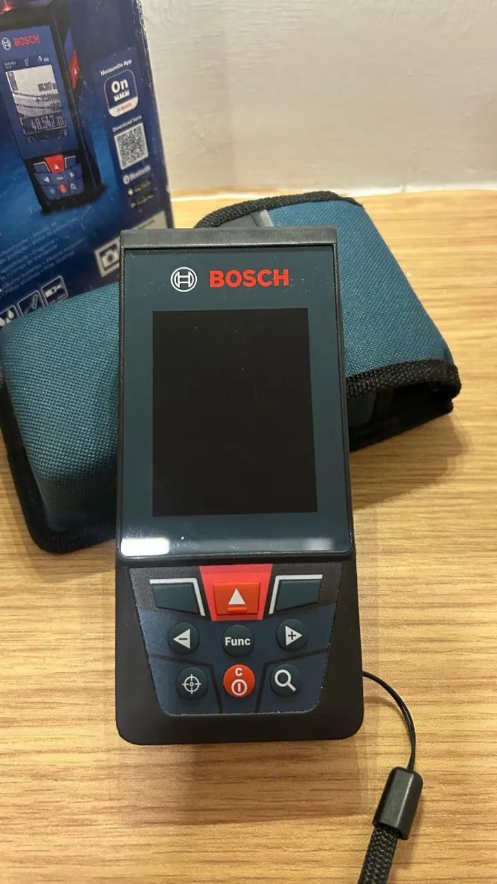 Trena laser Bosch GLM 100-25 C alcance 100m com Bluetooth - Ferramentas ...