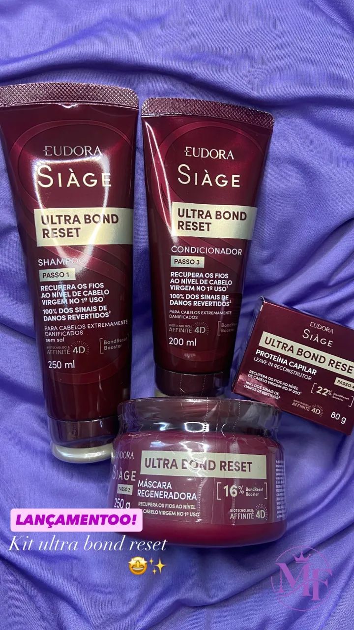 Kit eudora ultra bond reset - Foto 2