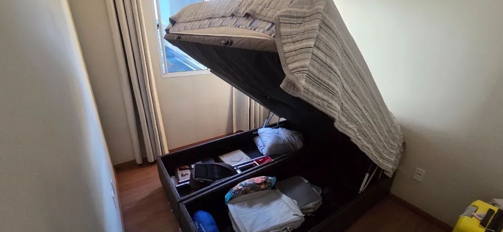 Cama Queen Baú com Colchão - Foto 4