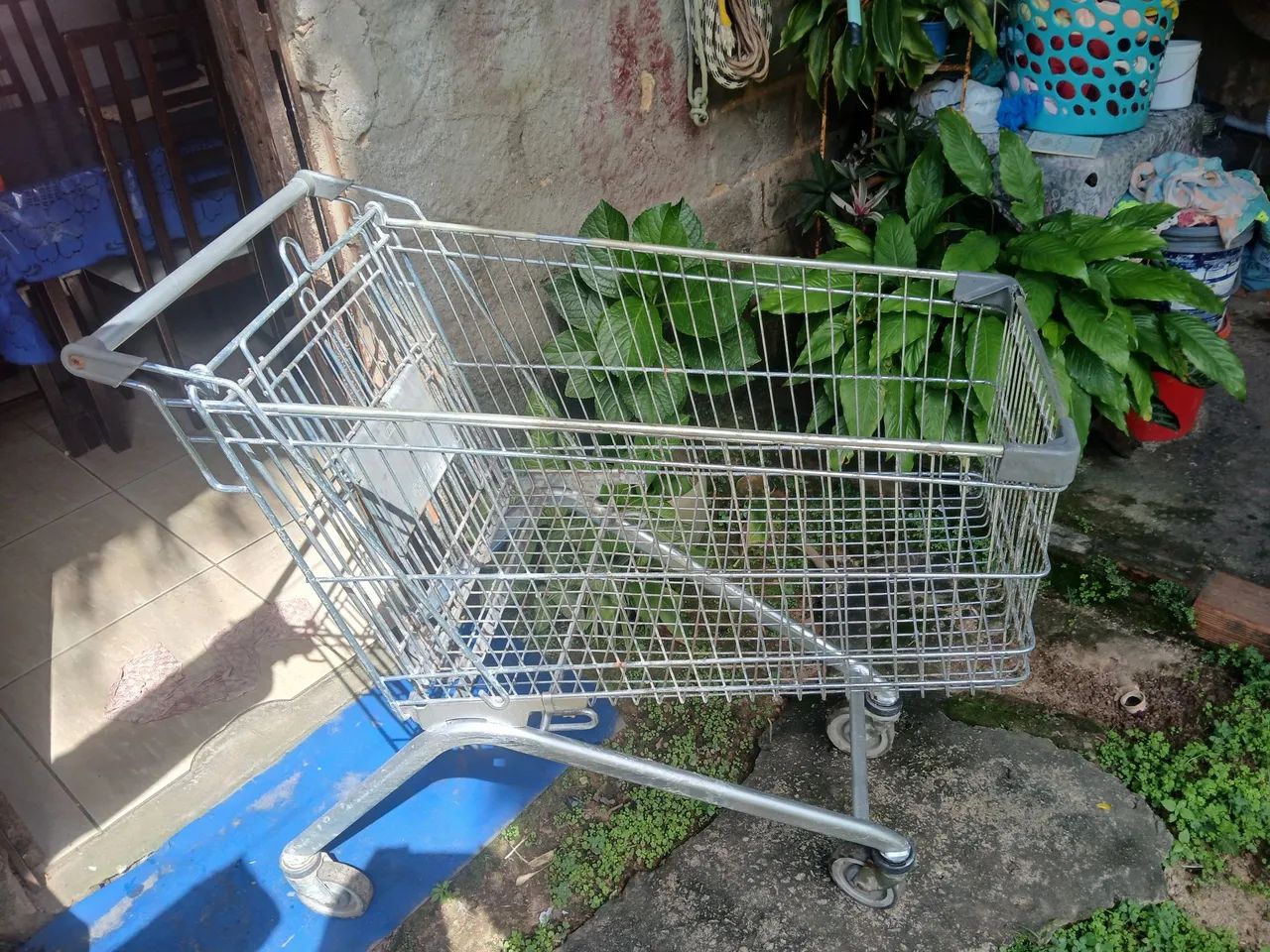 Carrinho de compra para mercado - Foto 2