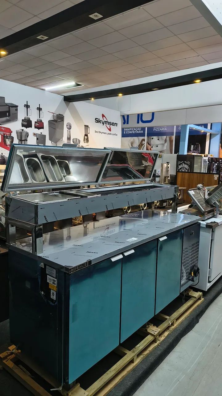 Balcão Refrigerado com Condimentadora Refrimate 2,0m