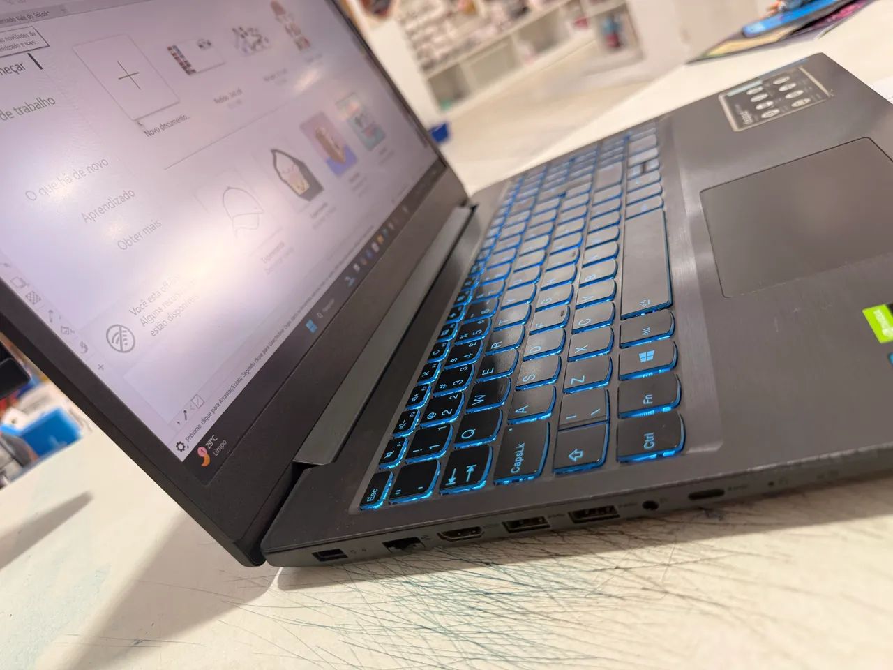 Notebook Ideapad L340gamer i5 com ssd  - Foto 2