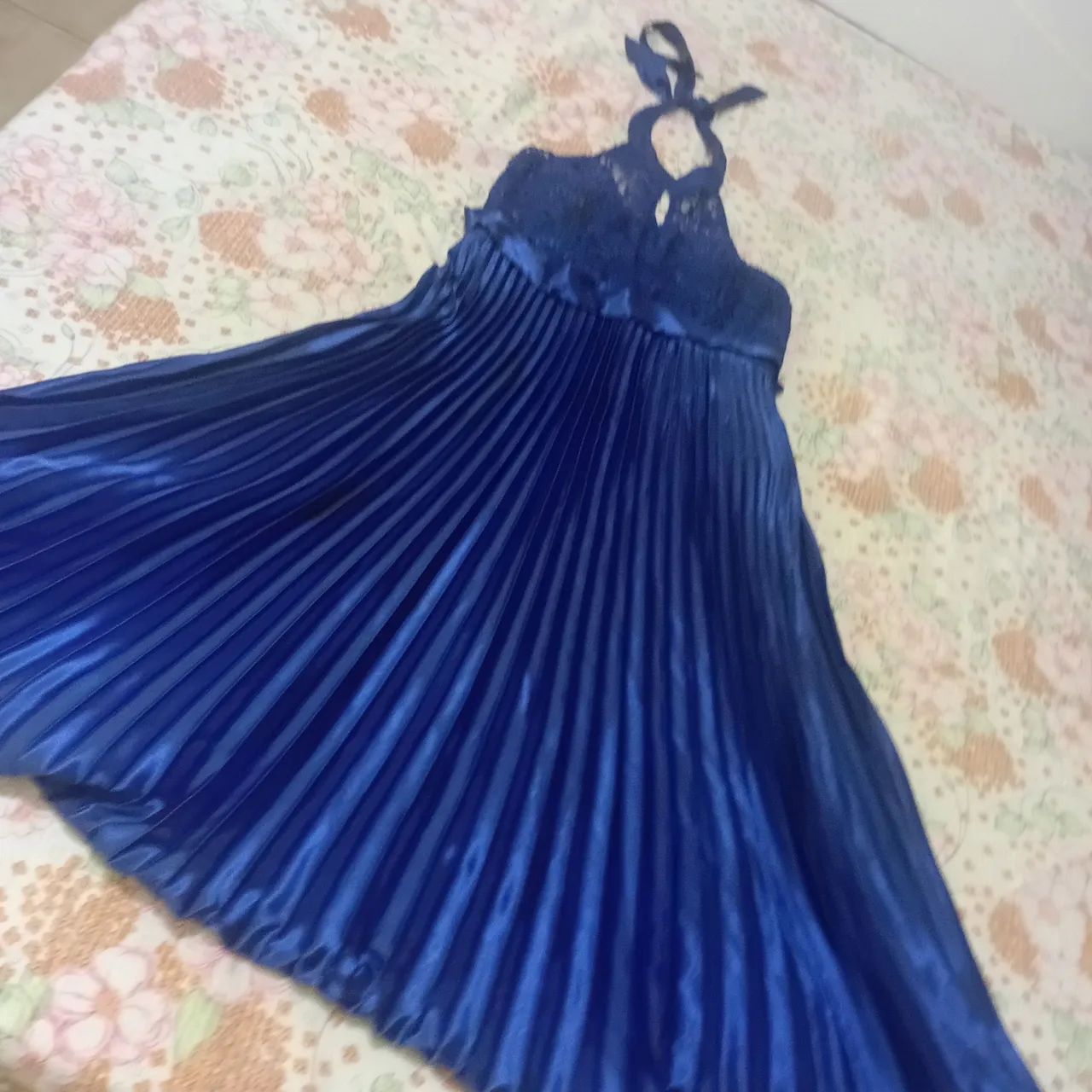 Vestido longo azul - Foto 2