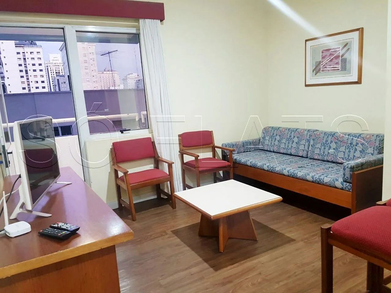 Flat na Cerqueira Cesar 2 dormitórios com 79m² totalmente mobiliado. - Foto 3