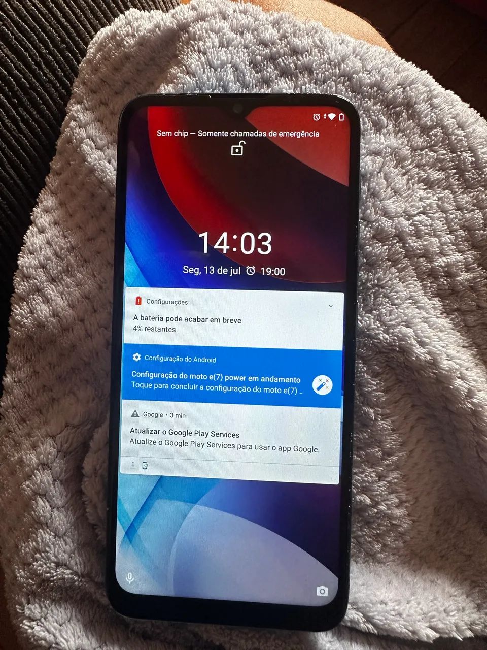 Celular moto e 7 power
