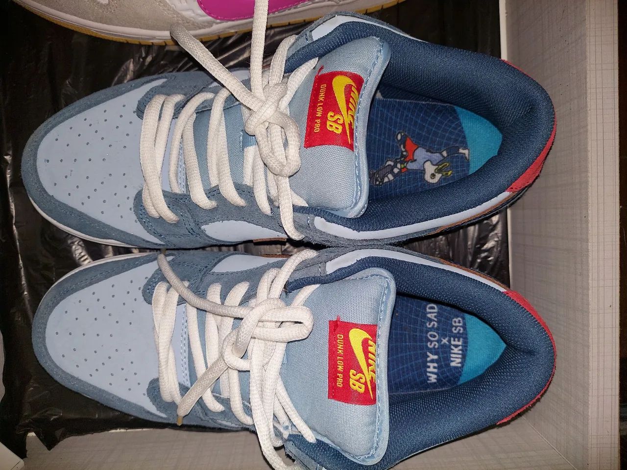 Nike SB Dunk Low - Why So Sad? Original TAM 43 - Foto 4