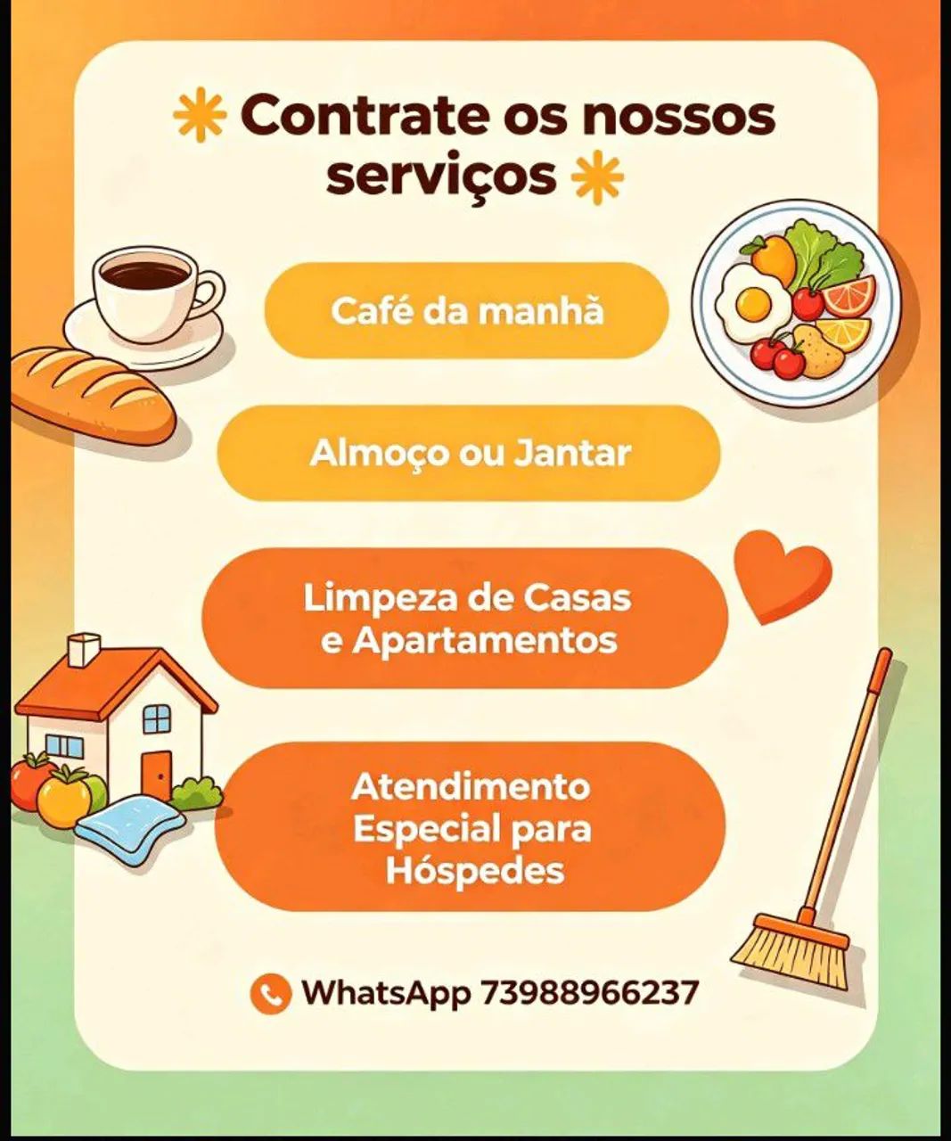 Trabalhamos também com eventos 