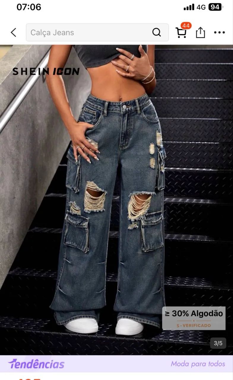 Calça cargo nova nunca usada  - Foto 5