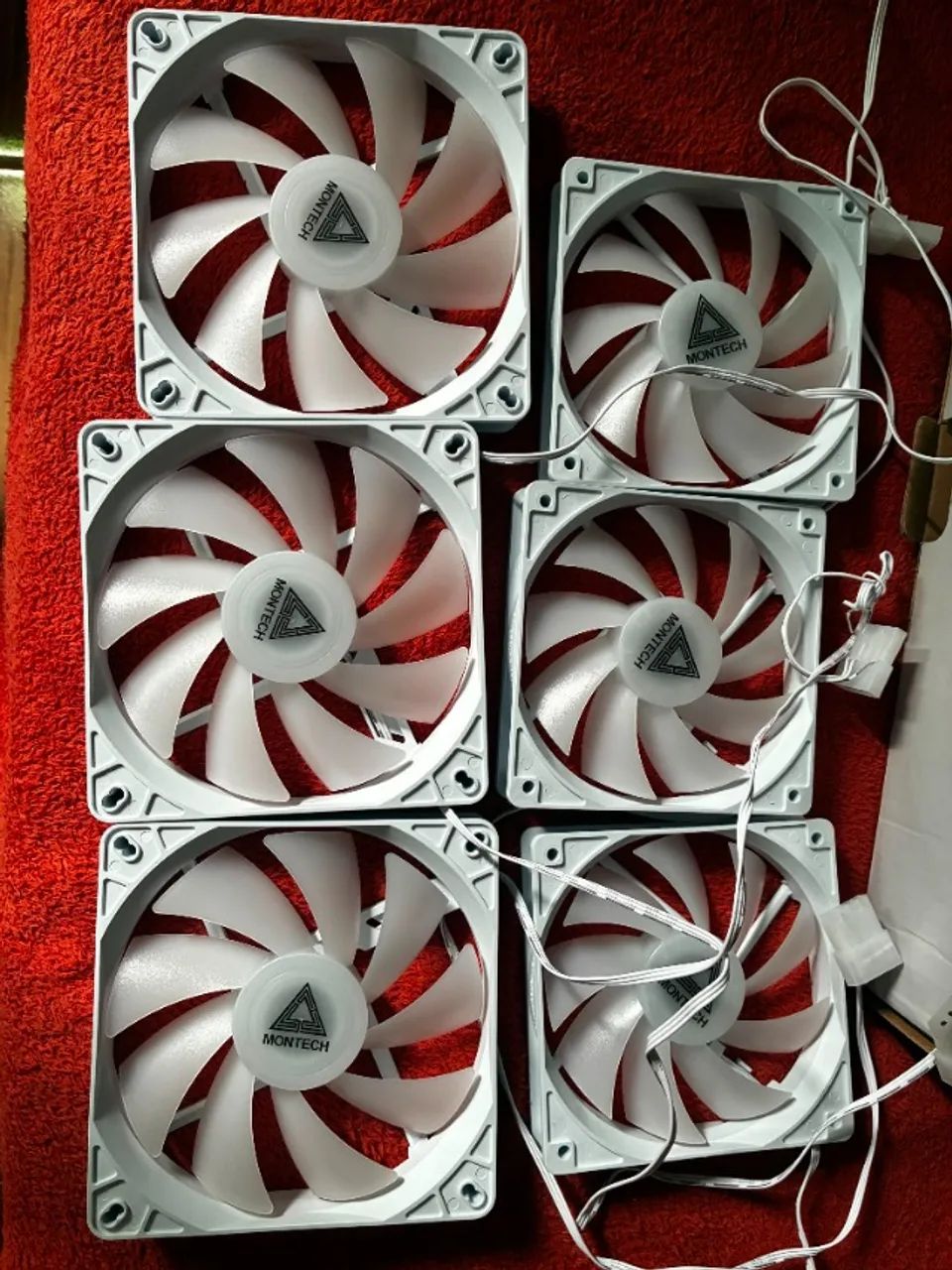 Fans Brancas 120mm e 140mm da Montech - Foto 3