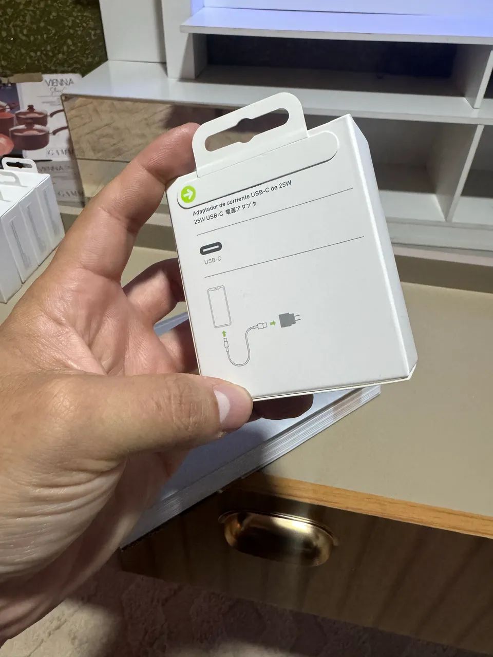 Carregador USB-C 25W + Cabo USB-C - Foto 2