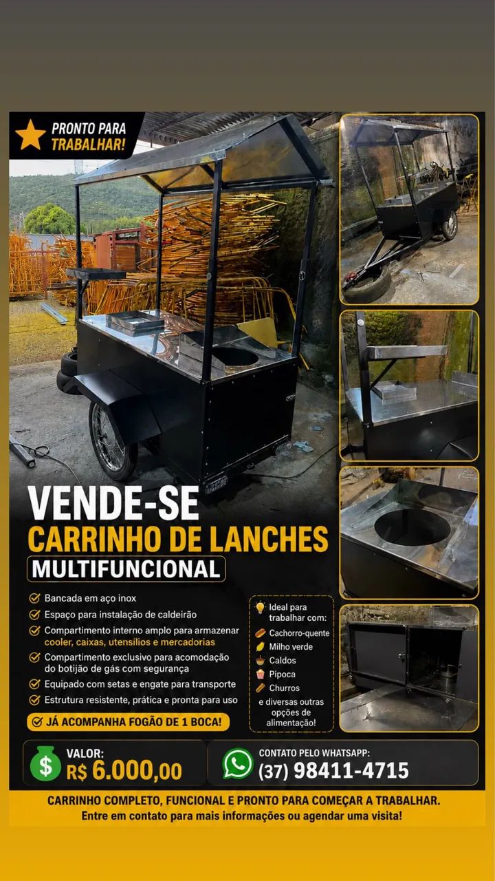 Carrinho de Lanches