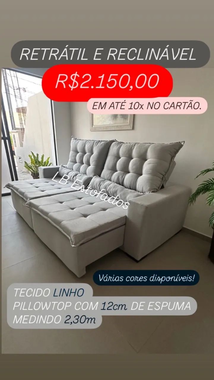 Sofás Direto da fabrica ! - Foto 5