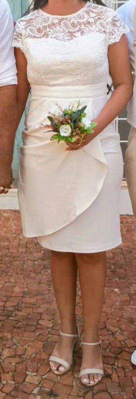 Vestido de noiva e do civil  - Foto 3