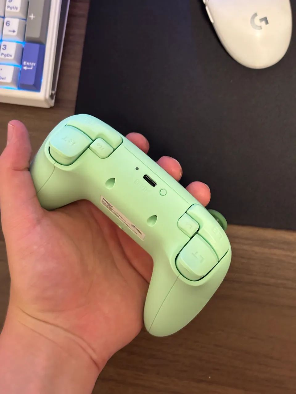 Controle 8bitdo ultimate 2c wireless verde - Foto 2