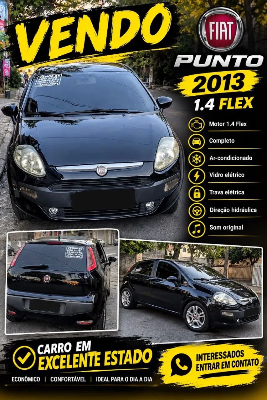 Fiat Punto 1.4 FIRE FLEX 8V 5P 2013