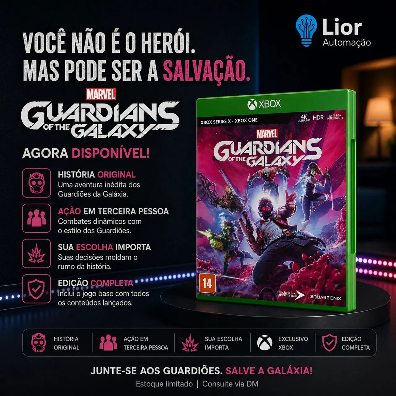 Promoção Jogos de PS4 e Xbox ONE 