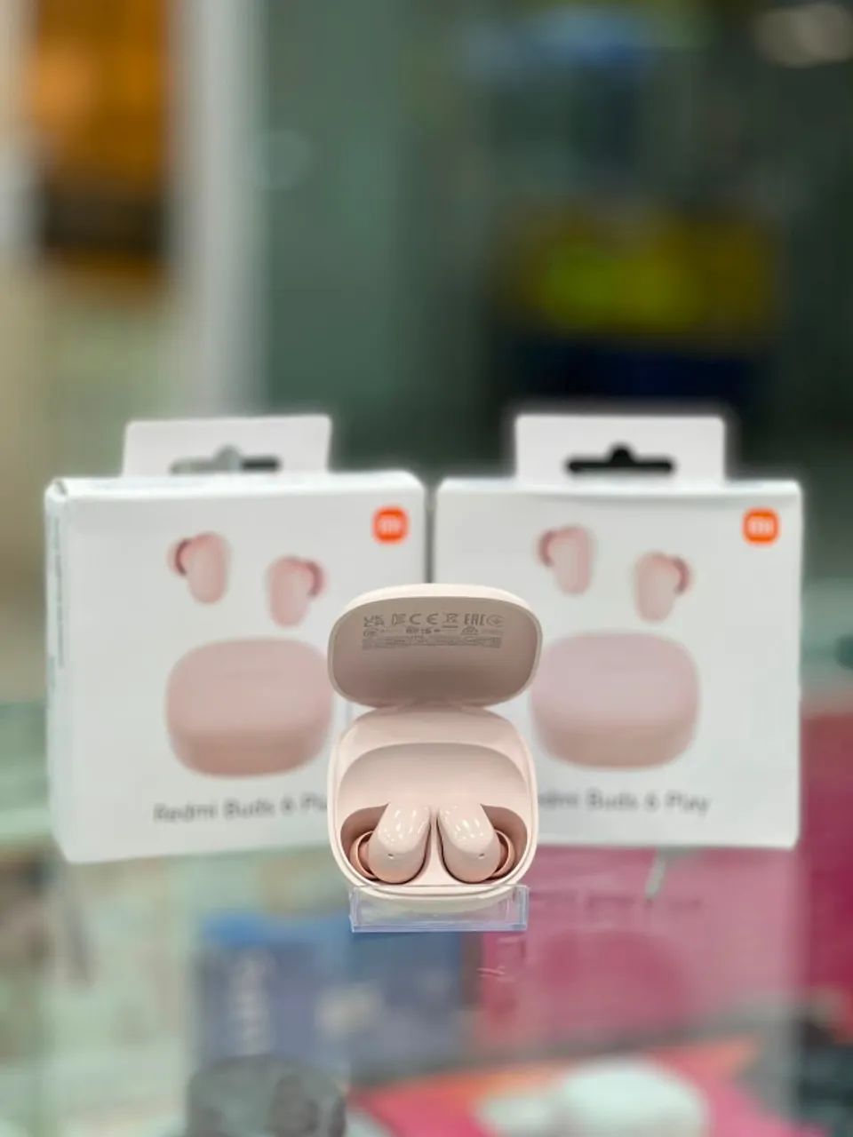 FONE BLUETOOTH REDMI BUDS 6 PLAY ROSA
