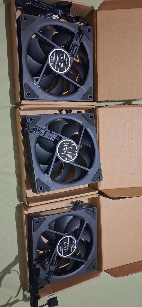 Kit 3 fan  argb - Foto 3