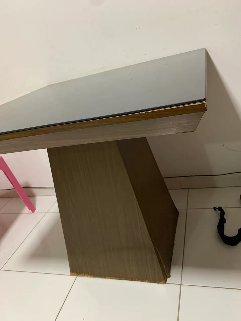 Mesa com tampo de vidro  - Foto 3