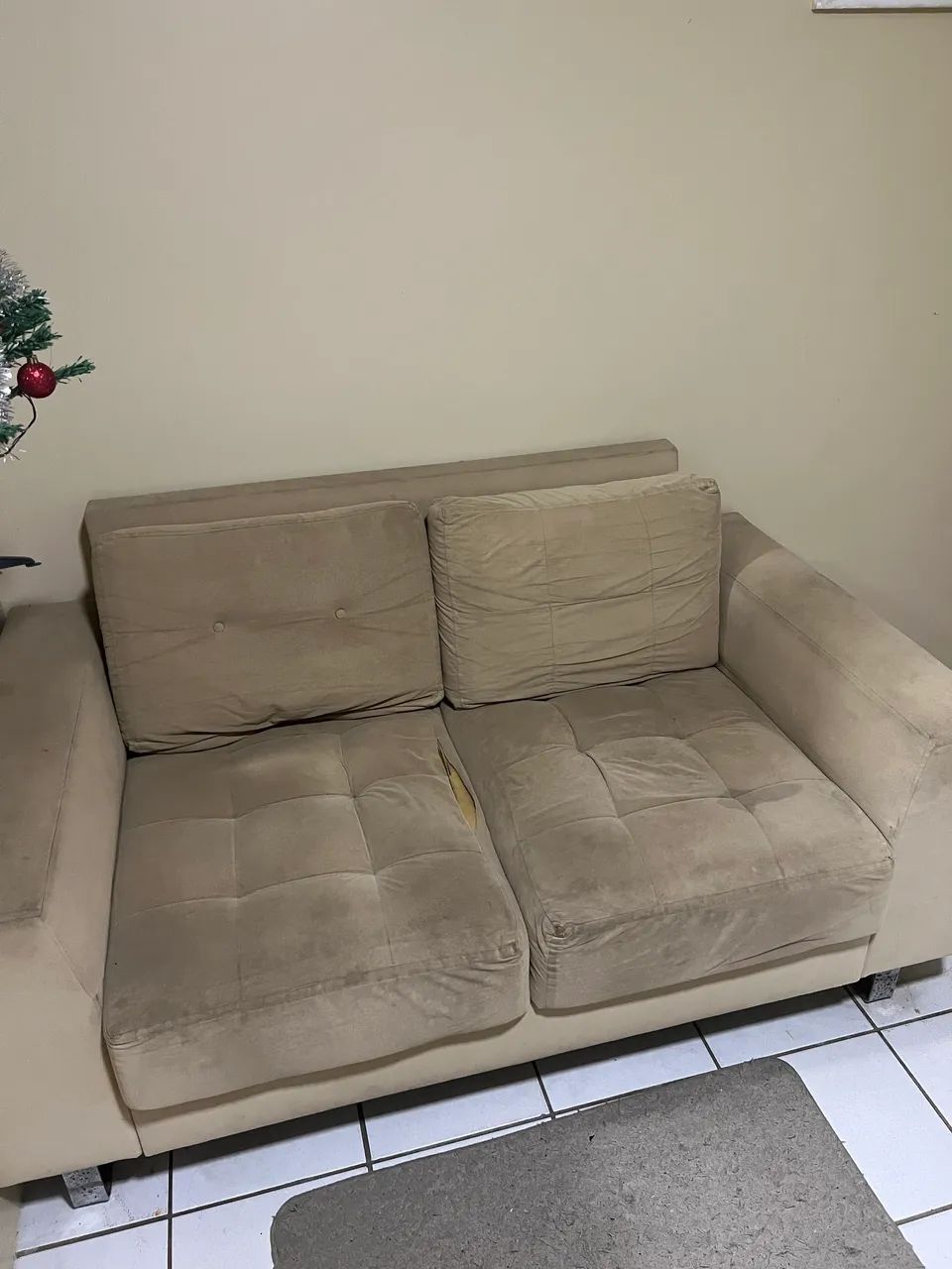 Sofá 2 lugares usado