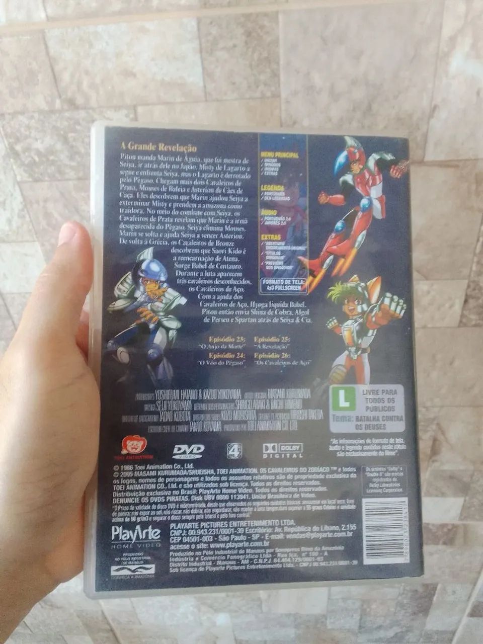 - DVD Os Cavaleiros do Zodíaco.  - Foto 4