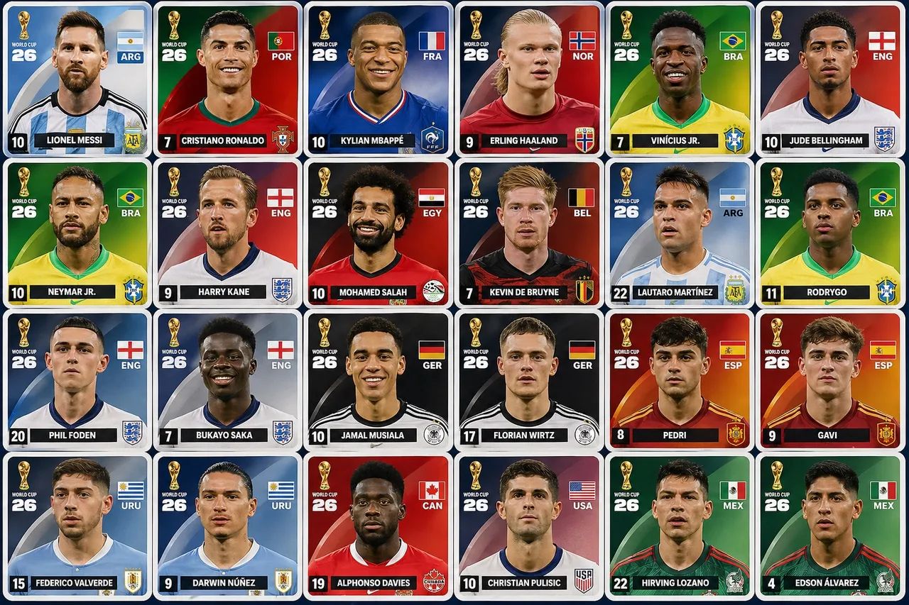 Official FIFA World Cup 2026 Album? * ?World Cup 2026: The Stars Album?