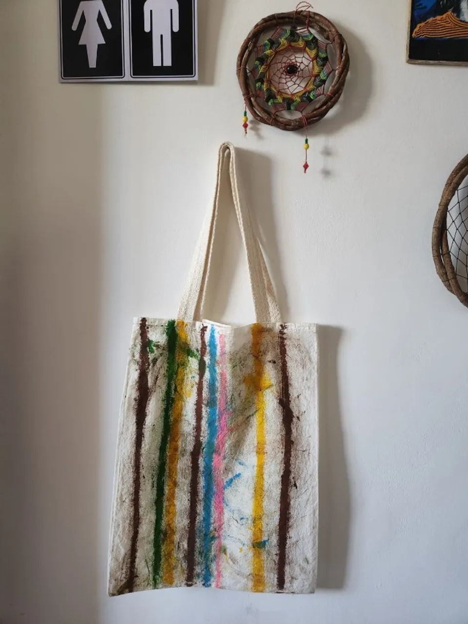 Bolsa Ecobag Algodão Cru Estampa Positiva - Nova - Foto 2