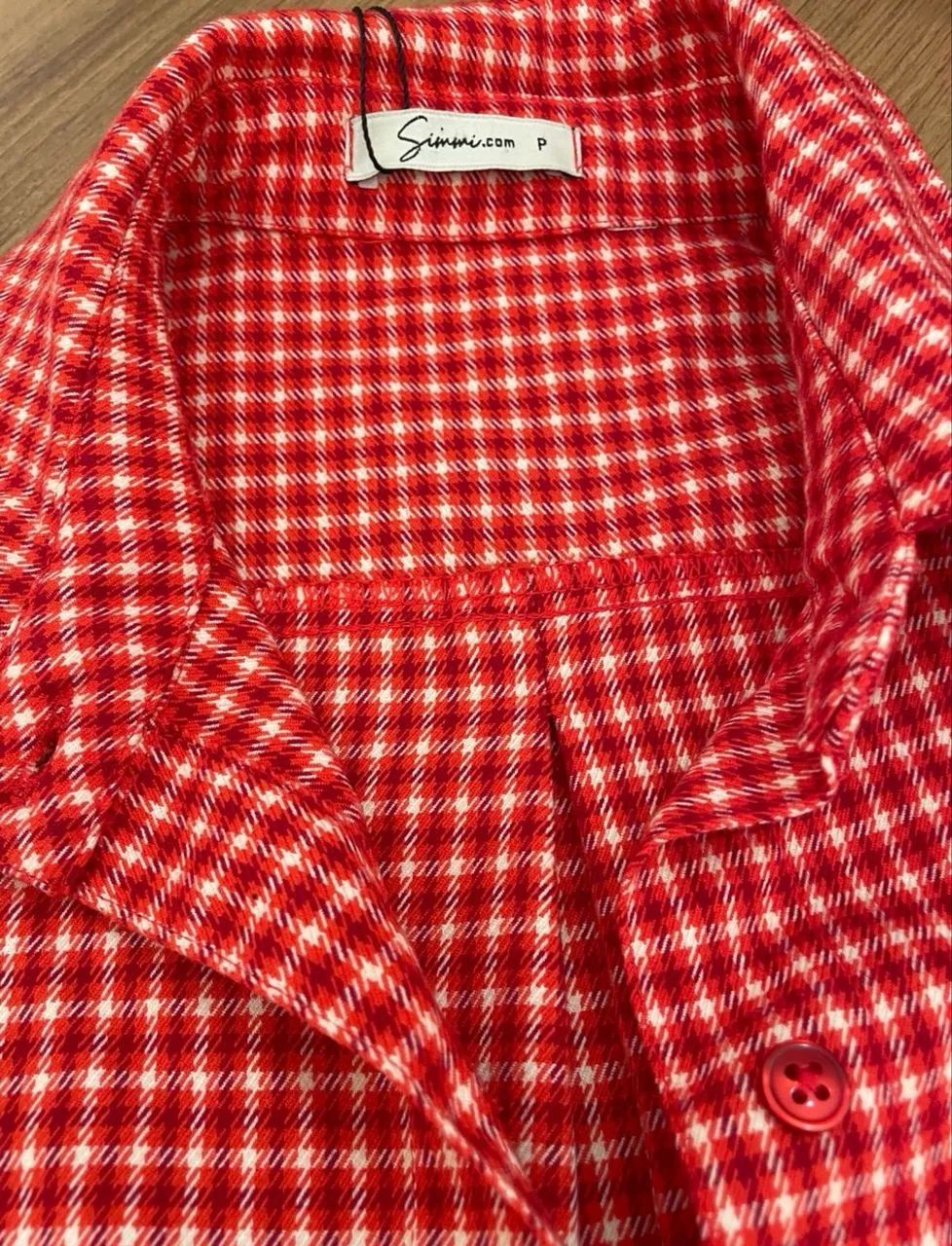 Camisa xadrez feminina  - Foto 2