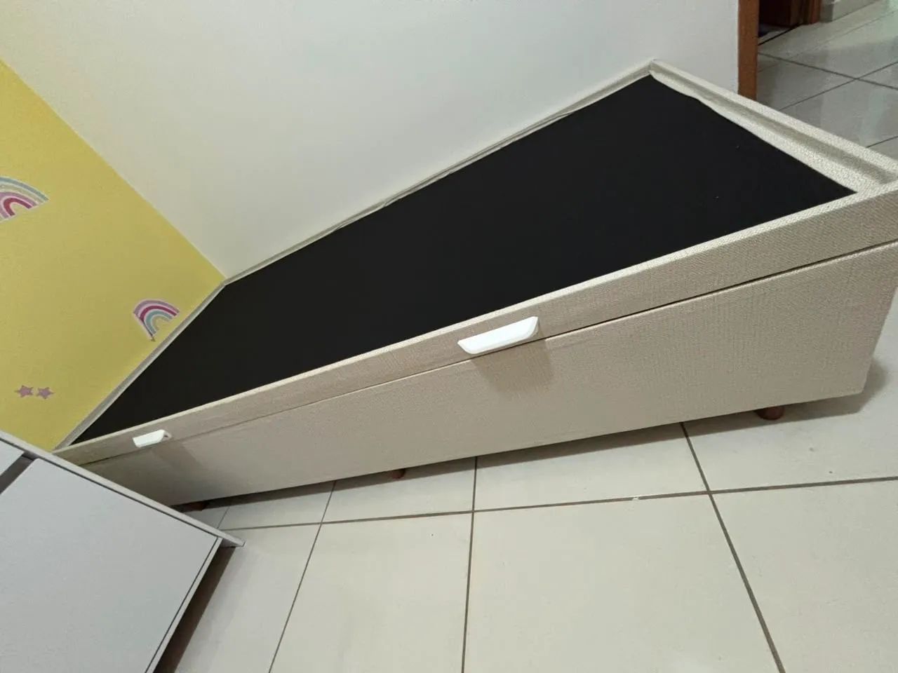 Cama baú solteiro