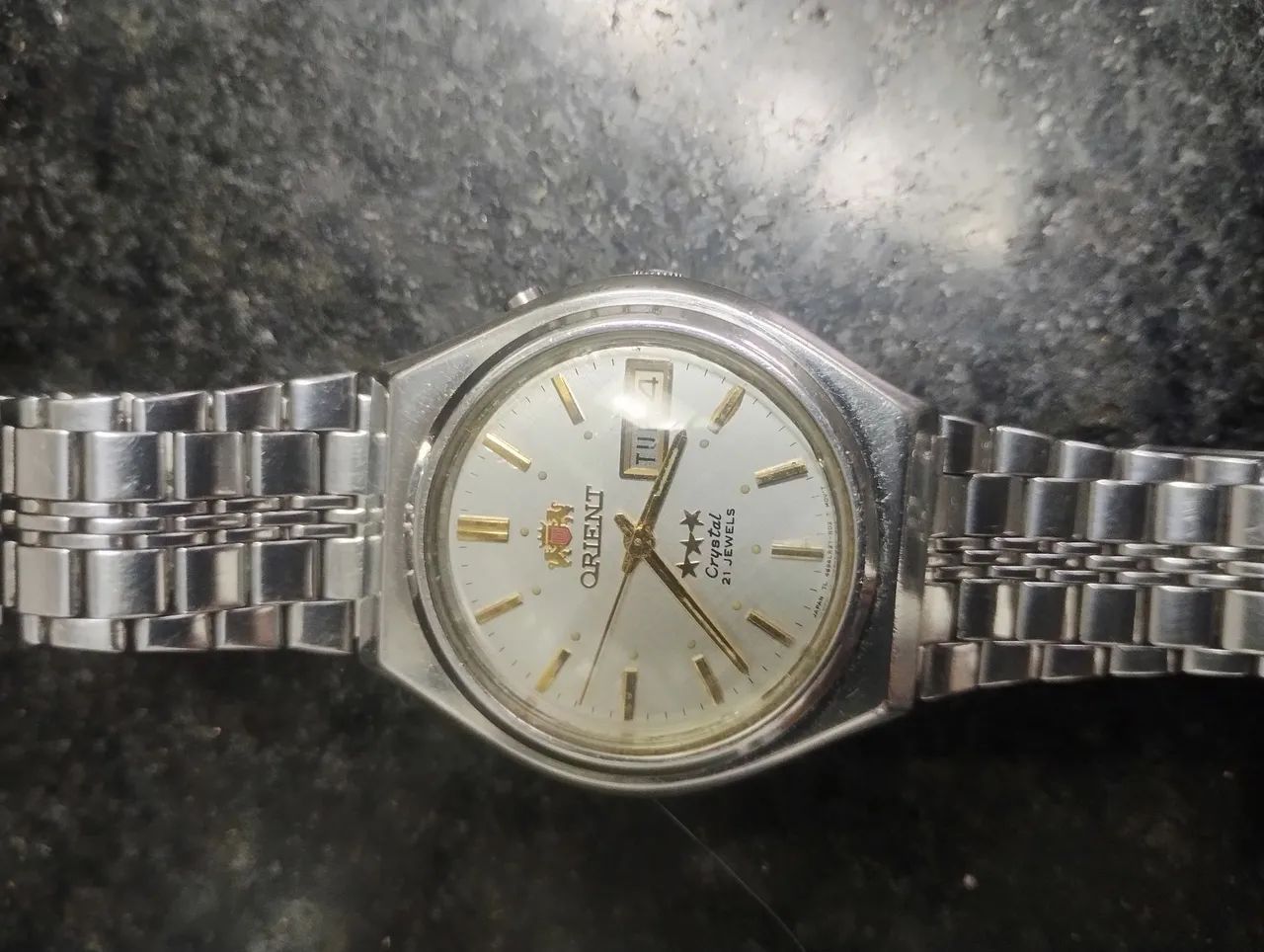 Relógio automático Orient 3 estrelas Vintage 