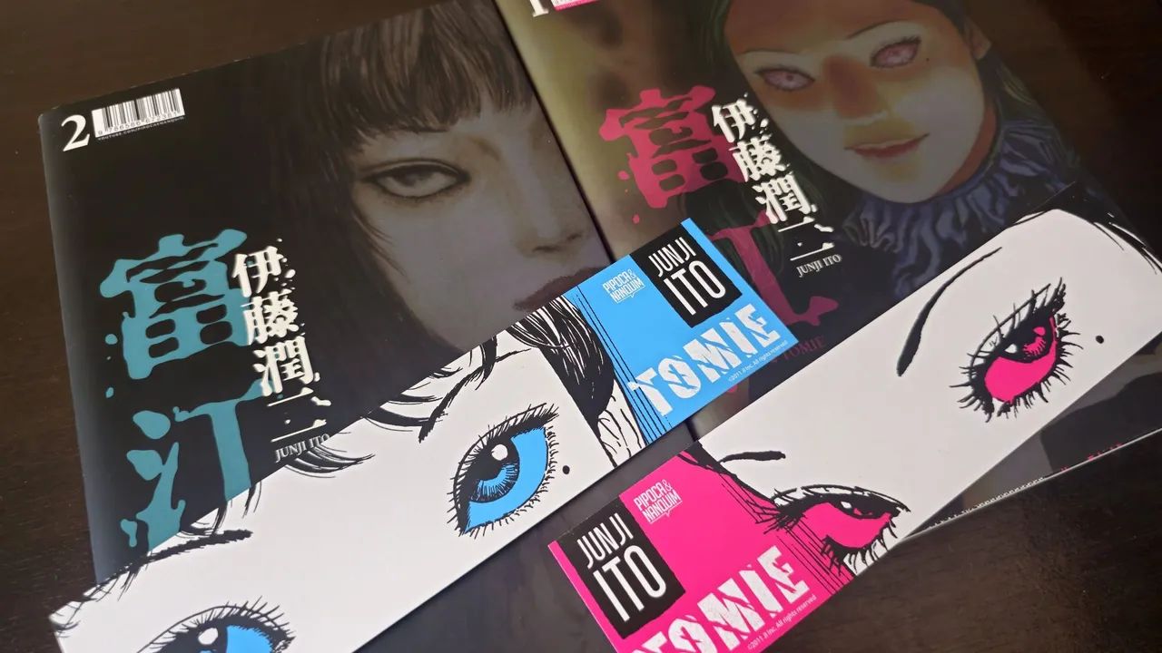 Tomie 1 e 2 - Junji Ito - Mangá Pipoca e Nanquim - Coleção