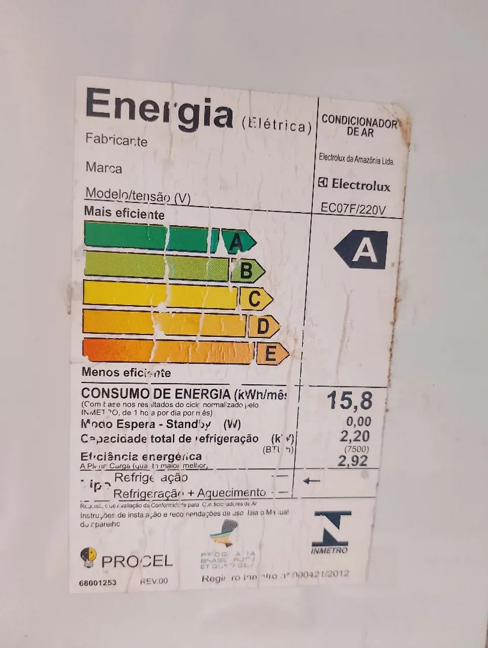 Vendo Ar-condicionado Eletrolux 220v - Foto 3