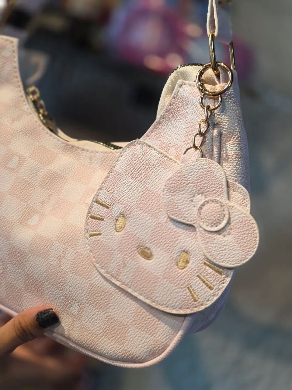 Bolsa de Ombro Hello Kitty - Estilo & Delicadeza ? - Foto 3