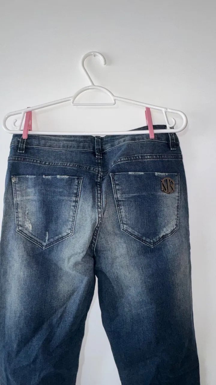 calça jeans feminina Morena rosa  - Foto 3