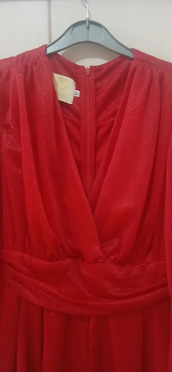 Macacão vermelho, Tamanho M - Foto 2