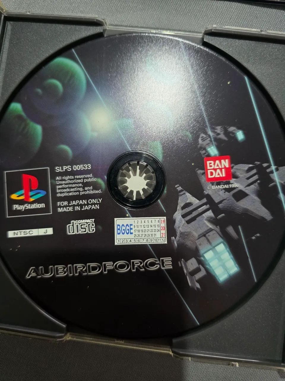Jogo PS1 AUBIRDFORCE JPN - Foto 2