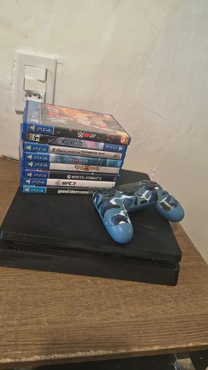Ps4 com jogos  - Foto 2