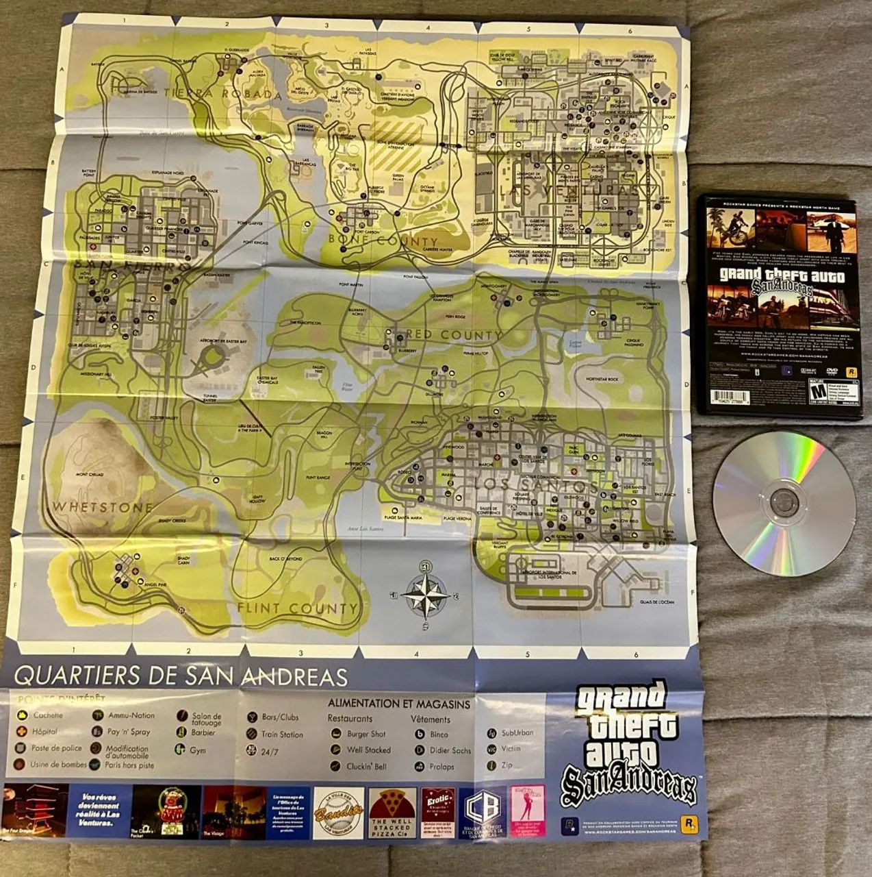 GTA: San Andreas c/ Mapa Original - PS2 - Foto 4